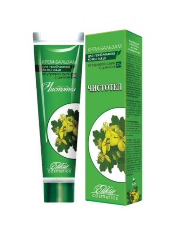 Obrázek Krémový balzám "Vlaštovičník extrakt" čistotel - Elixir - 40 ml
