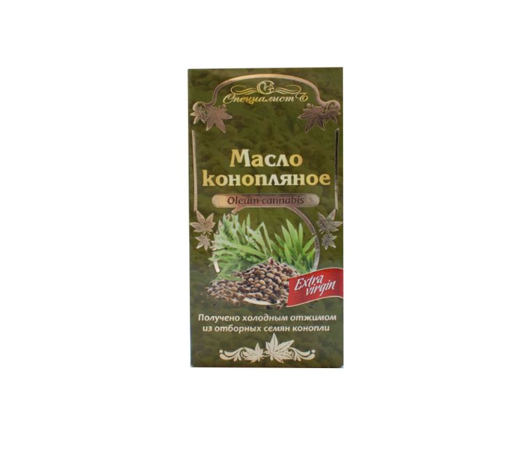 Obrázek 100% Konopný olej, za studena lisovaný, panenský - Specialist Objem: 100 ml