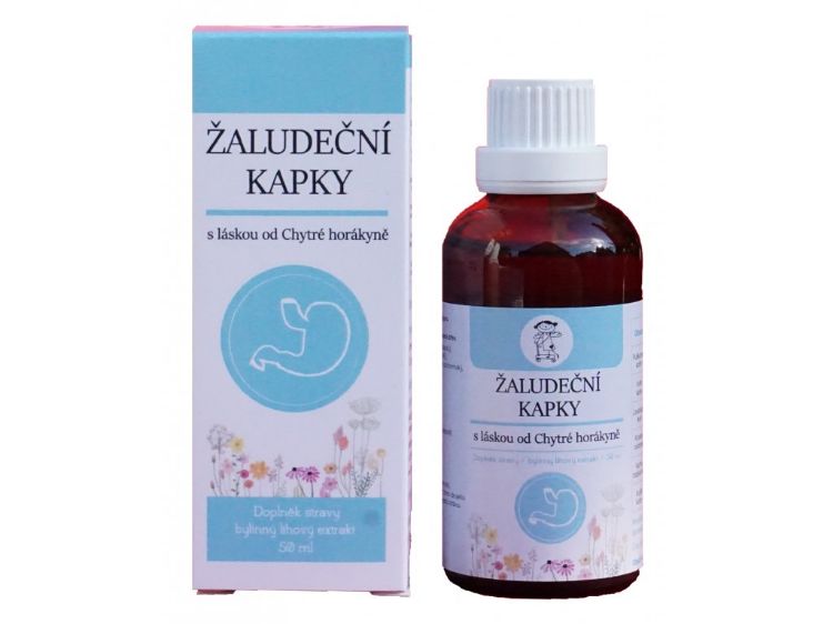 Obrázek Žaludeční kapky - bylinářství U Chytré horákyně - 50 ml