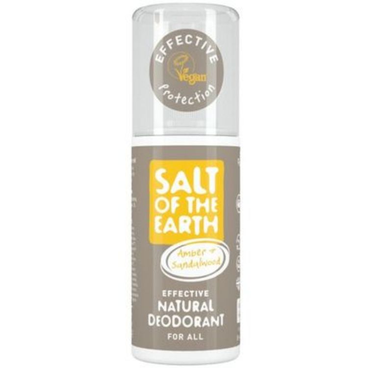 Obrázek Přírodní krystalový deodorant ve spreji - jantar, santalové dřevo - Salt of the Earth - 100 ml