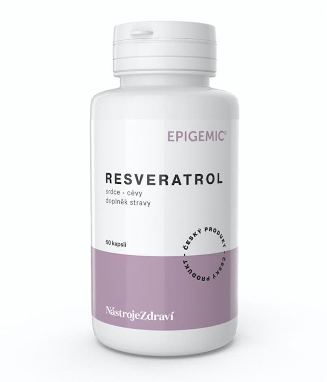 Obrázek Resveratrol - 60 kapslí- Epigemic®