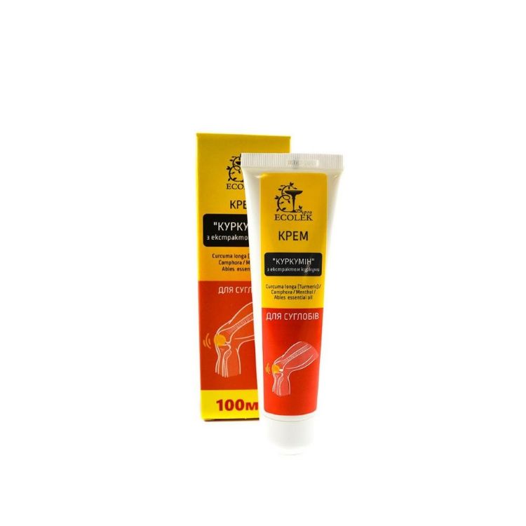 Obrázek Tělový krém s výtažkem z kurkumy - 100ml - Ecolek