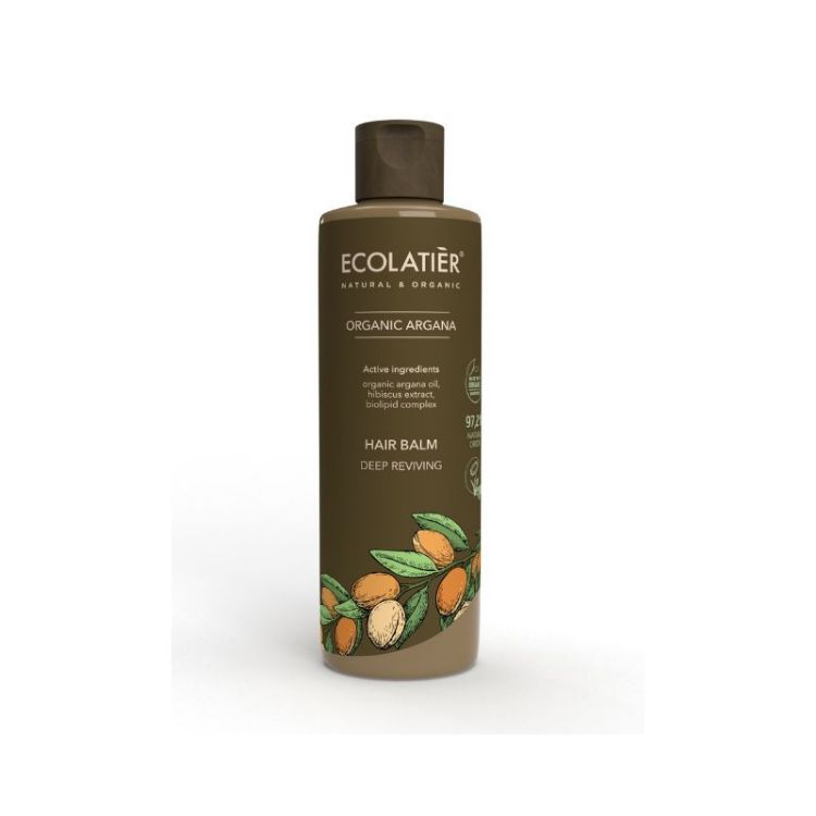Obrázek Hluboce vyživující kondicionér na vlasy Organic Argan - 250ml - Ecolatier