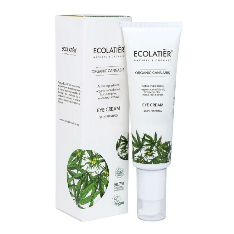 Obrázek Zpevňující oční krém Organic Cannabis - 30 ml - Ecolatier