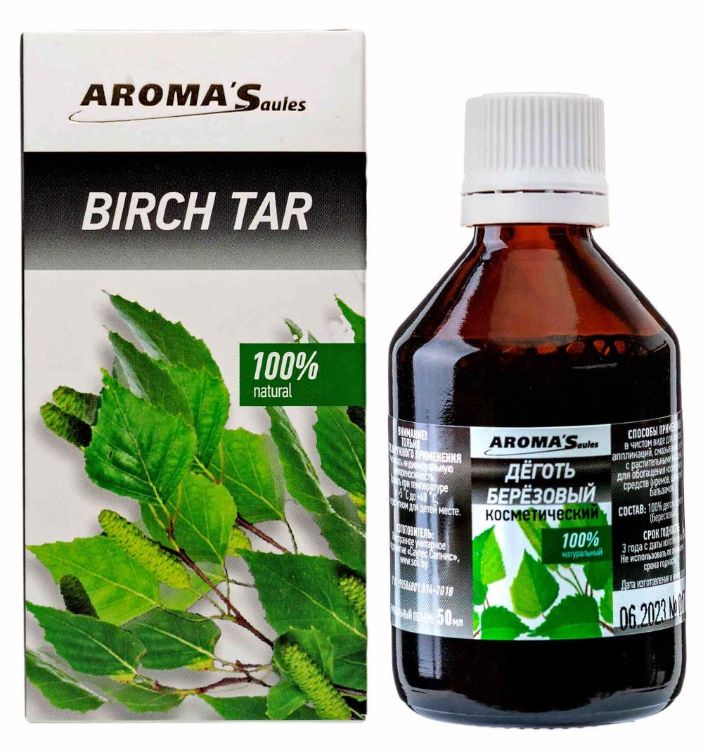 Obrázek Aroma´Saules Březový kosmetický dehet Aroma'Saules Balení: 50 ml