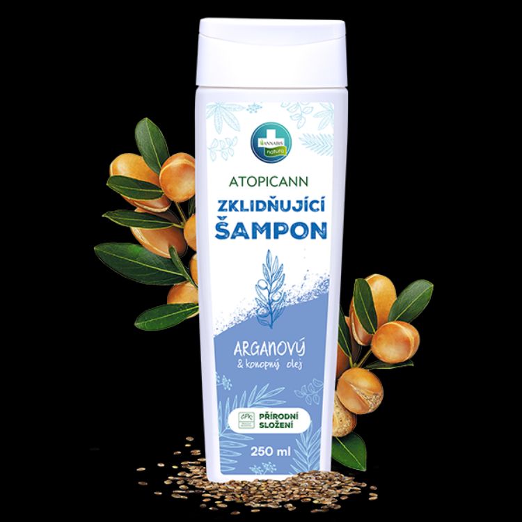 Obrázek ATOPICANN šampon na vlasy s arganovým olejem - 250 ml - Annabis