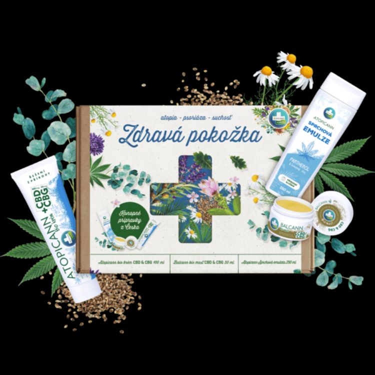 Obrázek Dárkové balení ZDRAVÁ PLEŤ - Annabis
