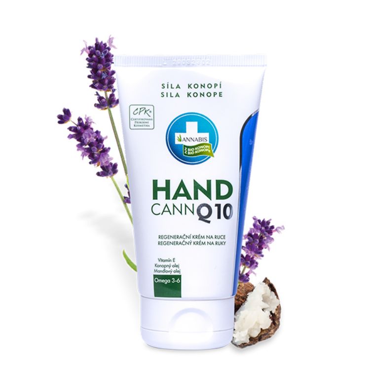 Obrázek HANDCANN Q10 krém na ruce s bambuckým máslem 75 ml - Annabis