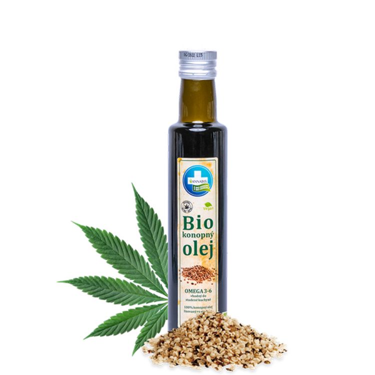 Obrázek Konopný olej 100% BIO - Annabis