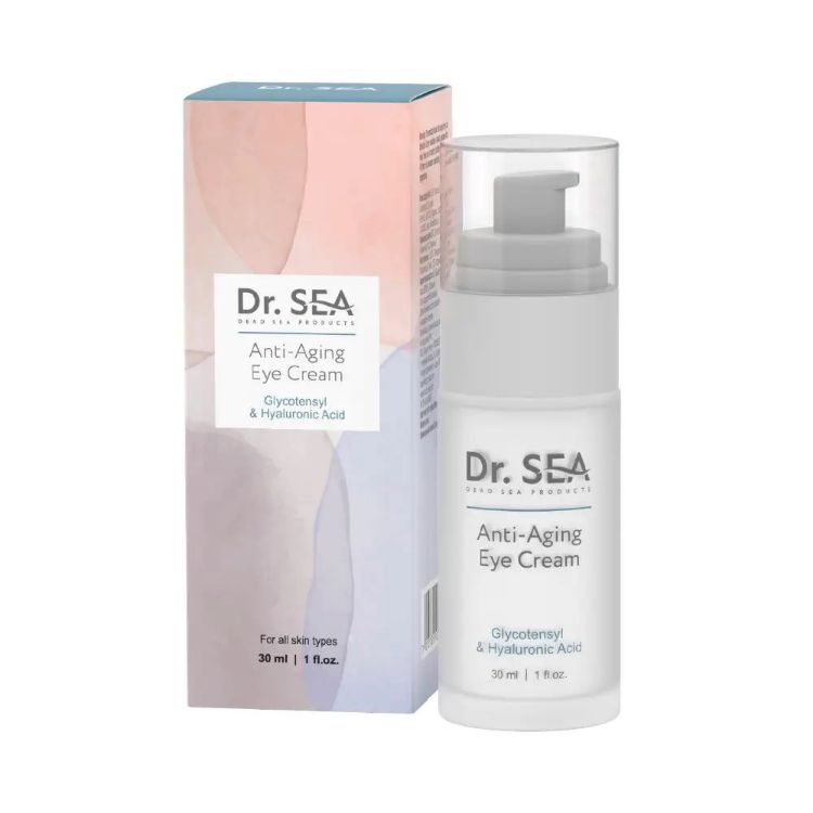 Obrázek Oční krém proti stárnutí s GLYCOTENSYL komplexem a kyselinou hyaluronovou, 30 ml - Dr. Sea