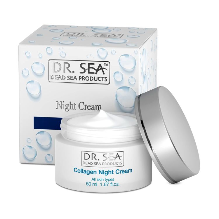 Obrázek Noční pleťový krém s kolagenem - 50 ml - Dr. Sea