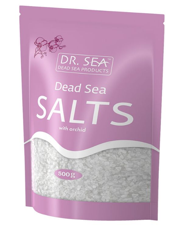 Obrázek Sůl z Mrtvého moře s extraktem z orchideje - 500g - Dr. Sea