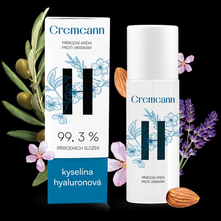 Obrázek CREMCANN krém proti vráskám s kyselinou hyaluronovou - 50 ml - Annabis