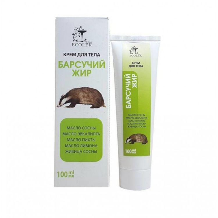 Obrázek Tělový krém - jezevčí tuk - 100 ml - Ecolek
