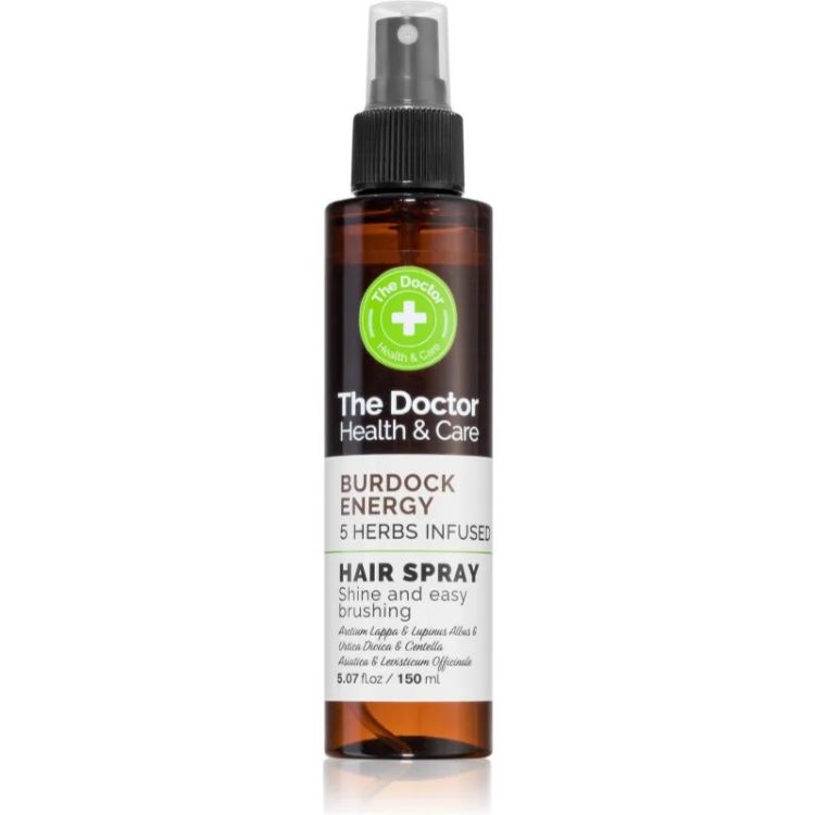 Obrázek The Doctor Health and Care Lopuchový energetický vitalizující sprej na vlasy - 150 ml - The Doctor Health & Care