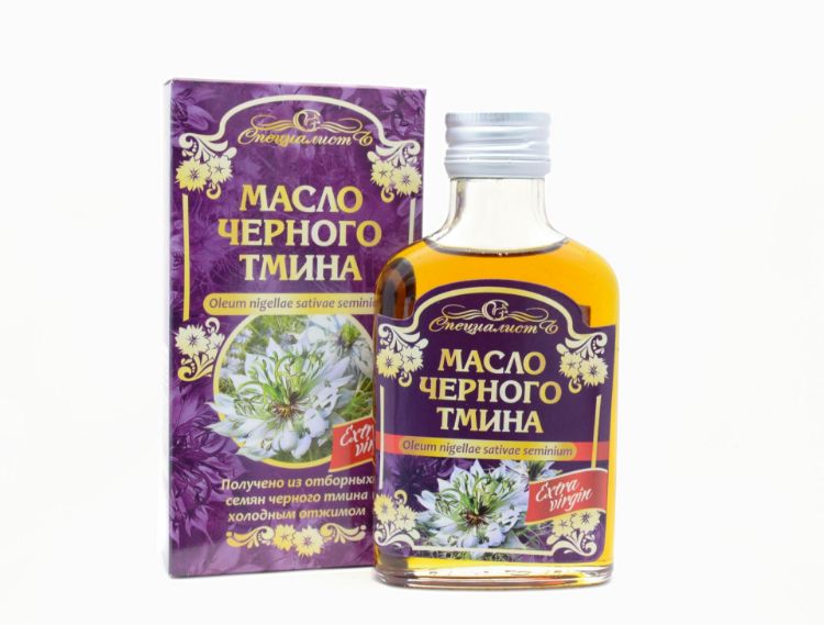 Obrázek 100% Olej z černého kmínu, za studena lisovaný, panenský - Specialist Objem: 100 ml