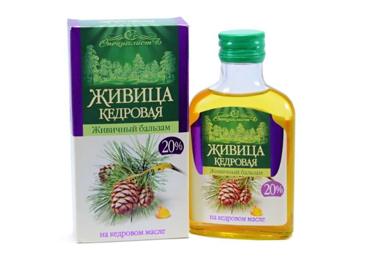 Obrázek Pryskyřice z cedru - balzám 20% proti únavě - Specialist - 100ml