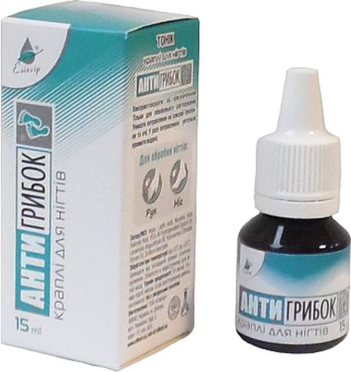 Obrázek Tonikum / kapky na nehty "antigribok" - Elixir - 15 ml