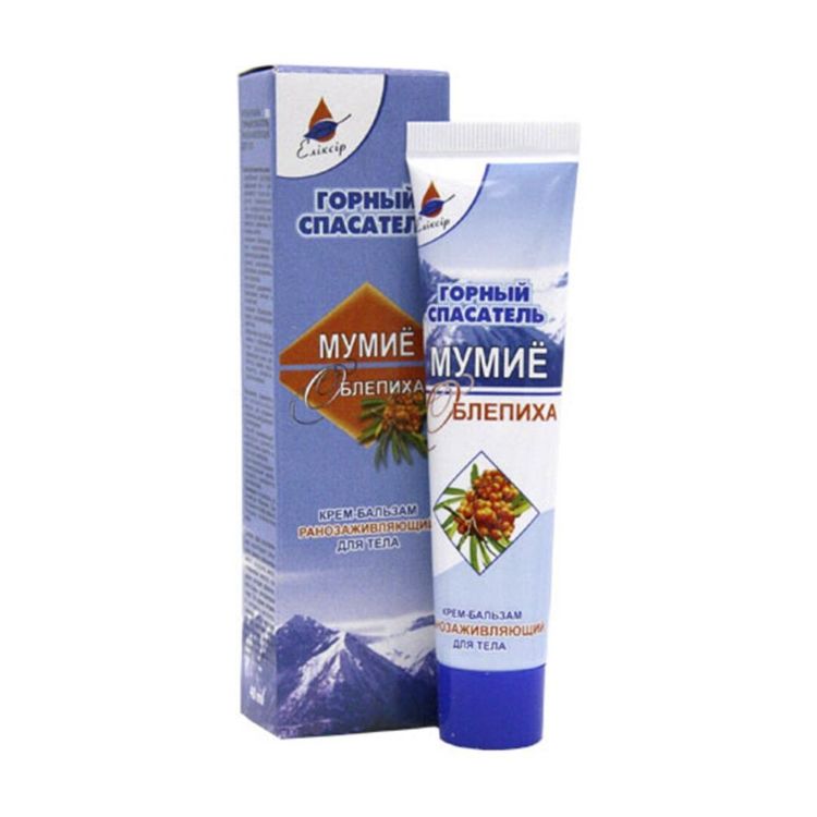 Obrázek Krémový balzám na tělo s mumiem - Mountain Rescuer - Elixir - 40 ml