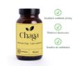 Obrázek Čaga sibiřská - 60 veganských kapslí (300mg/ kapsle)- Herbatica