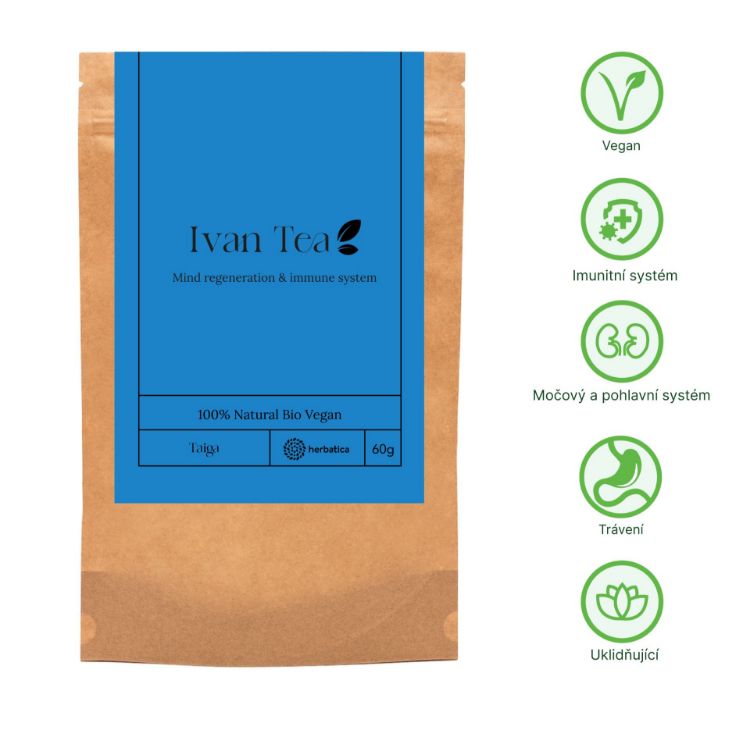 Obrázek Herbatica Ivan čaj "Taiga" - sypaný - Herbatica- 60g