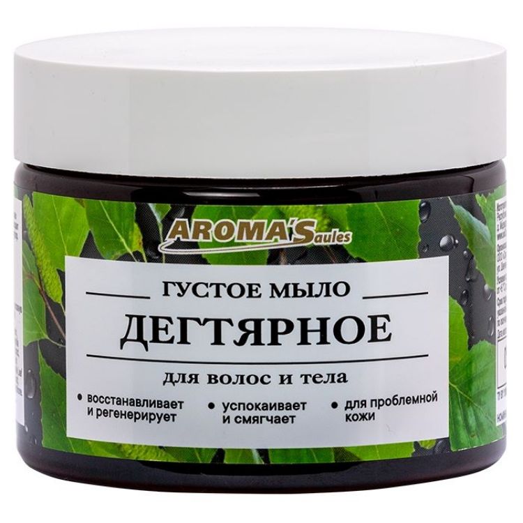 Obrázek Aroma´Saules Dehtové mýdlo na tělo a vlasy - 250 ml - Aroma'Saules