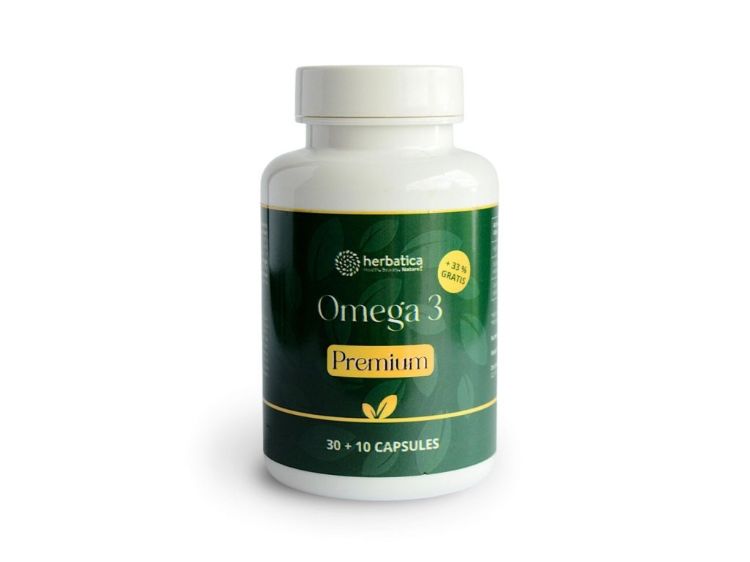 Obrázek Omega 3 Premium – 40 kapslí – Herbatica
