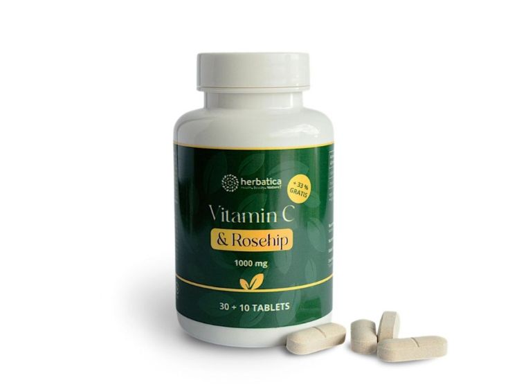 Obrázek Vitamin C Strong Formula "céčko" – 40 tablet – Herbatica