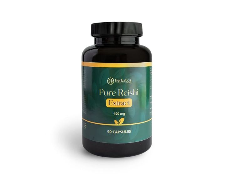 Obrázek Reishi Extract 30 % polysacharidů – 90 kapslí – Herbatica