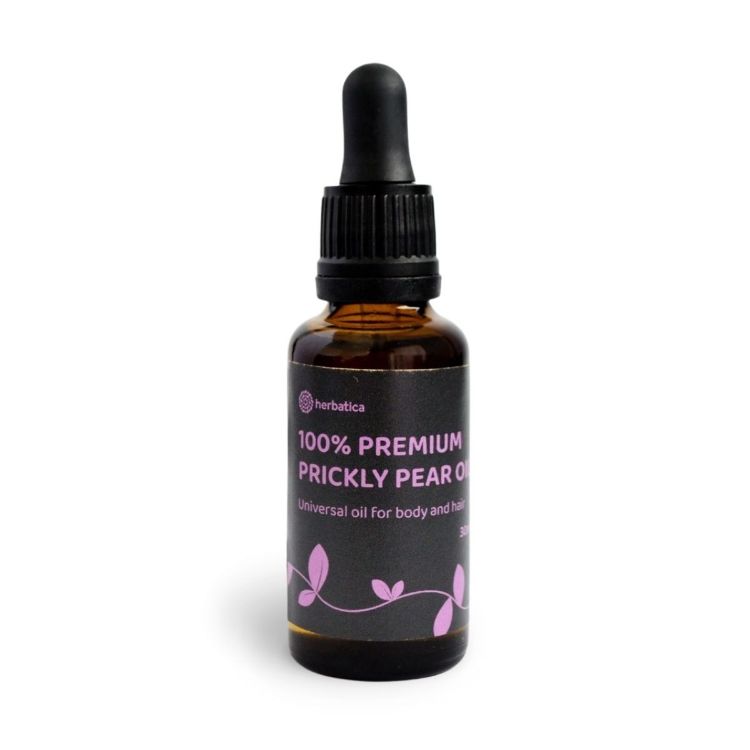 Obrázek Opunciový 100% BIO přírodní za studena lisovaný olej 30ml - Herbatica