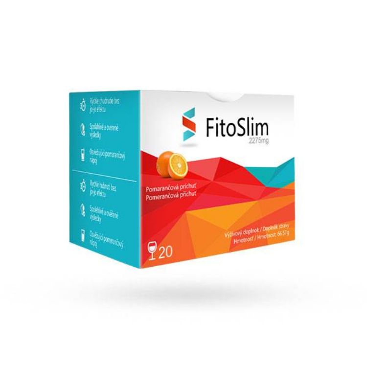 Obrázek FitoSlim drink na podporu hubnutí – 20 sáčků