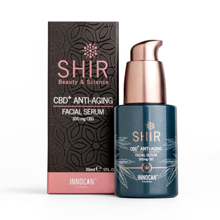Obrázek CBD pleťové sérum na prevenci vrásek a pigmentace 30 ml - SHIR Beauty & Science