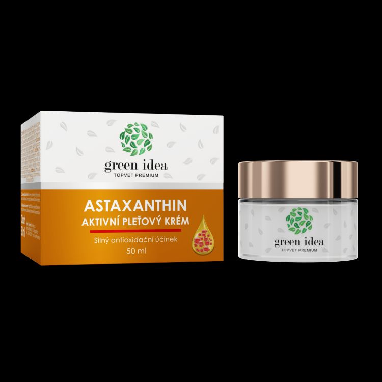 Obrázek Astaxanthin - aktivní pleťový krém 50 ml - Green idea