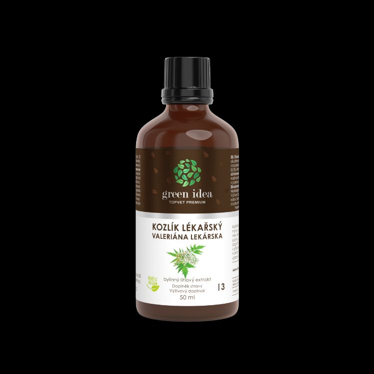 Obrázek Baldriánské kapky - Kozlík Lékařský 50 ml - Green idea