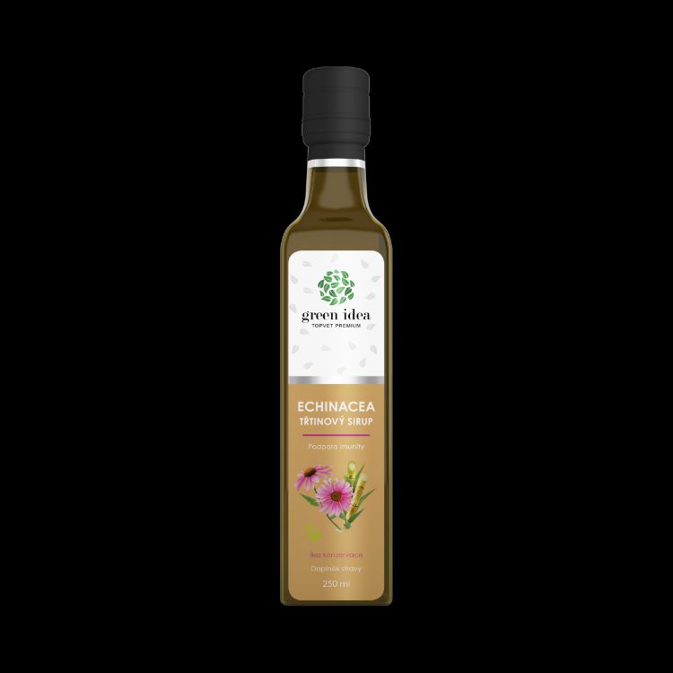 Obrázek Echinacea sirup - třtinový 250 ml - Green idea