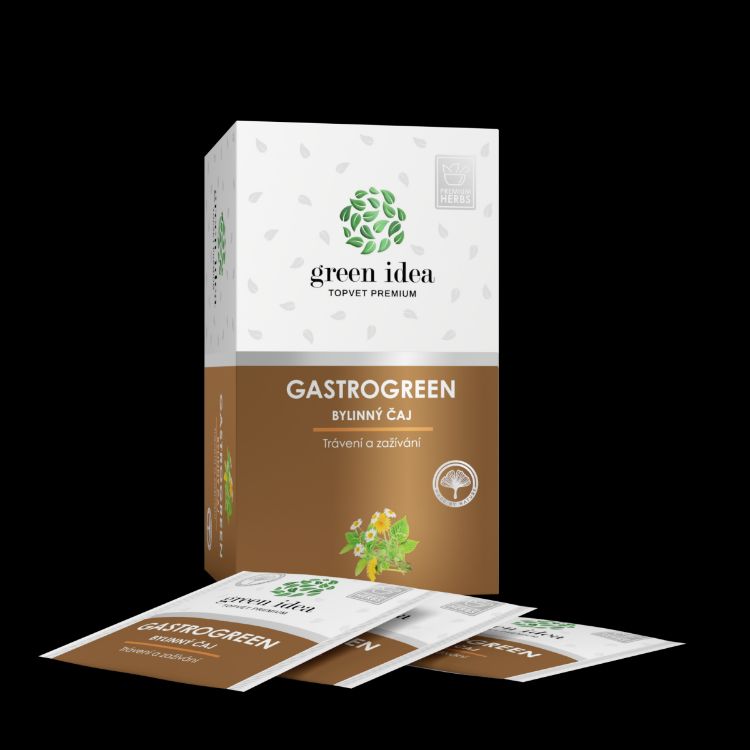 Obrázek Herbex Gastrogreen - bylinný čaj 20 sáčků - Green idea