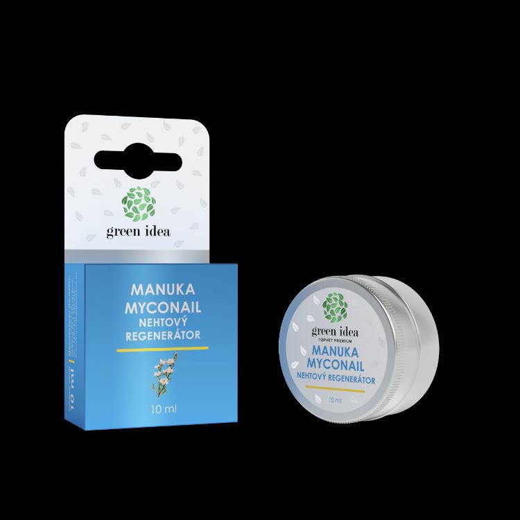 Obrázek Manuka MYCONAIL nehtový regenerátor 10 ml - Green idea