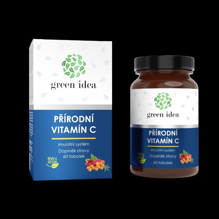 Obrázek Přírodní vitamín C - tobolky 60 ks - Green idea