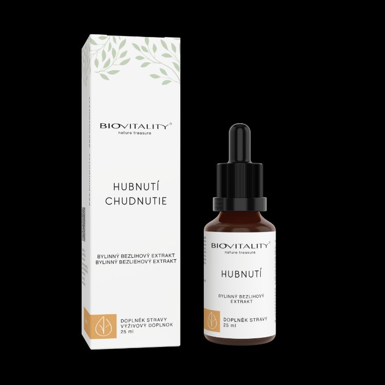 Obrázek Hubnutí bezlihová tinktura - kapky 25 ml - Green idea