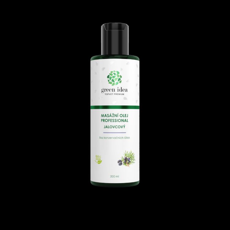 Obrázek Jalovcový masážní olej 200 ml - Green idea