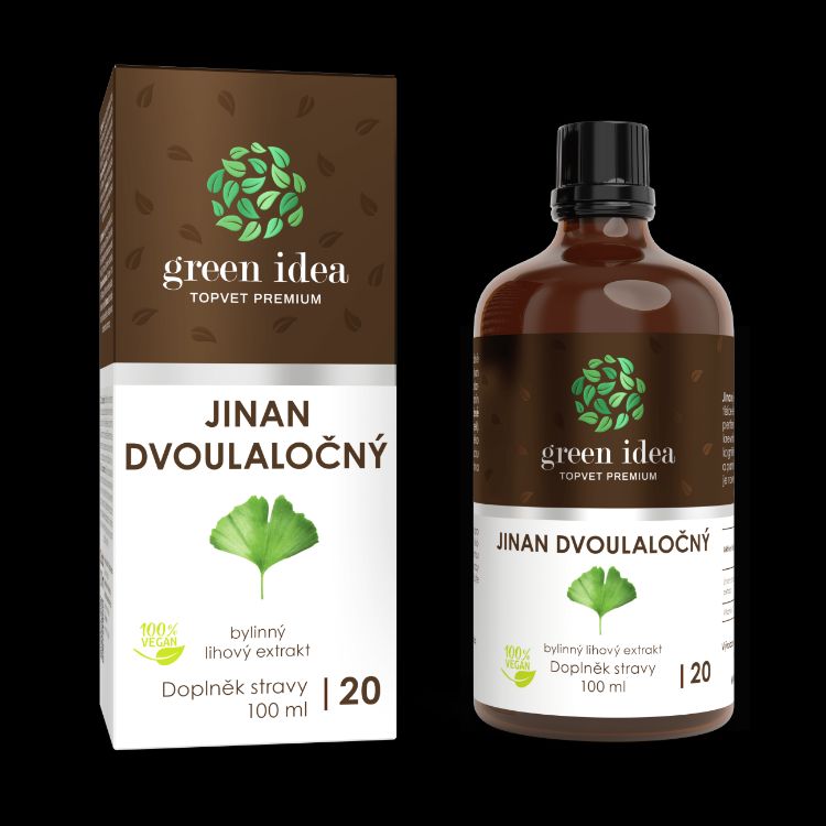 Obrázek Jinan tinktura - kapky 100 ml - Green idea