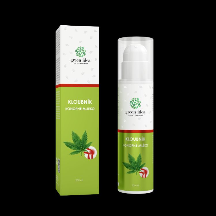 Obrázek Kloubník - konopné mléko 200 ml - Green idea