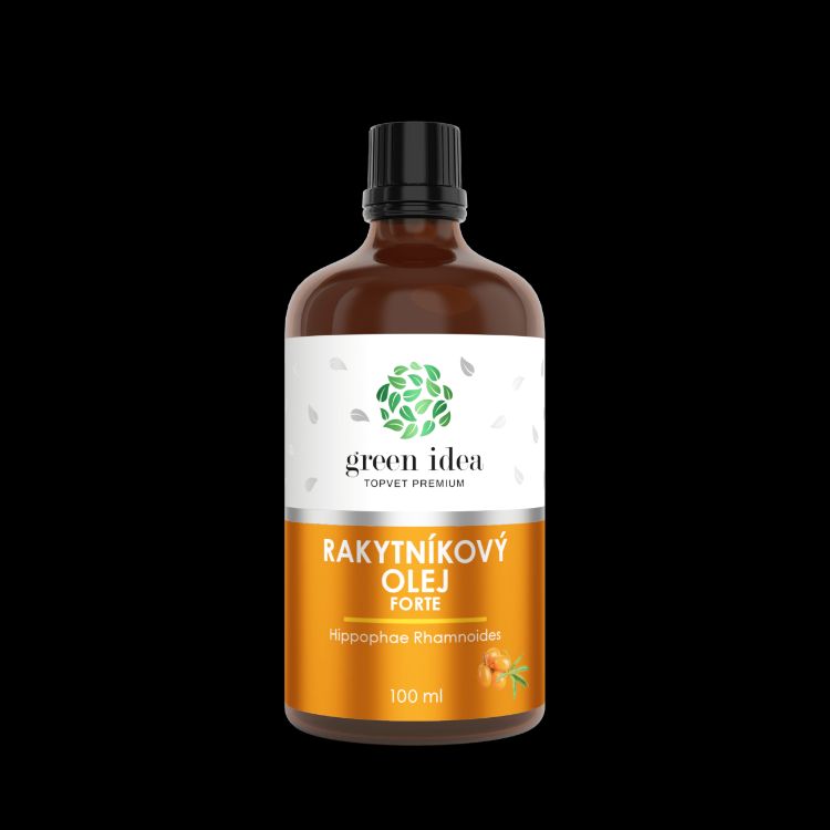 Obrázek Rakytníkový bylinný olej forte 100 ml - Green idea