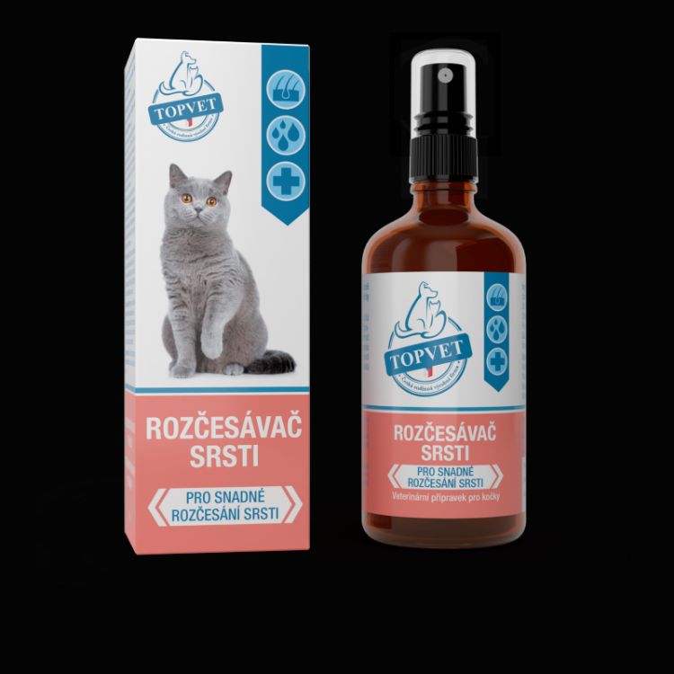 Obrázek Rozčesávač srsti pro kočky 100 ml - Green idea