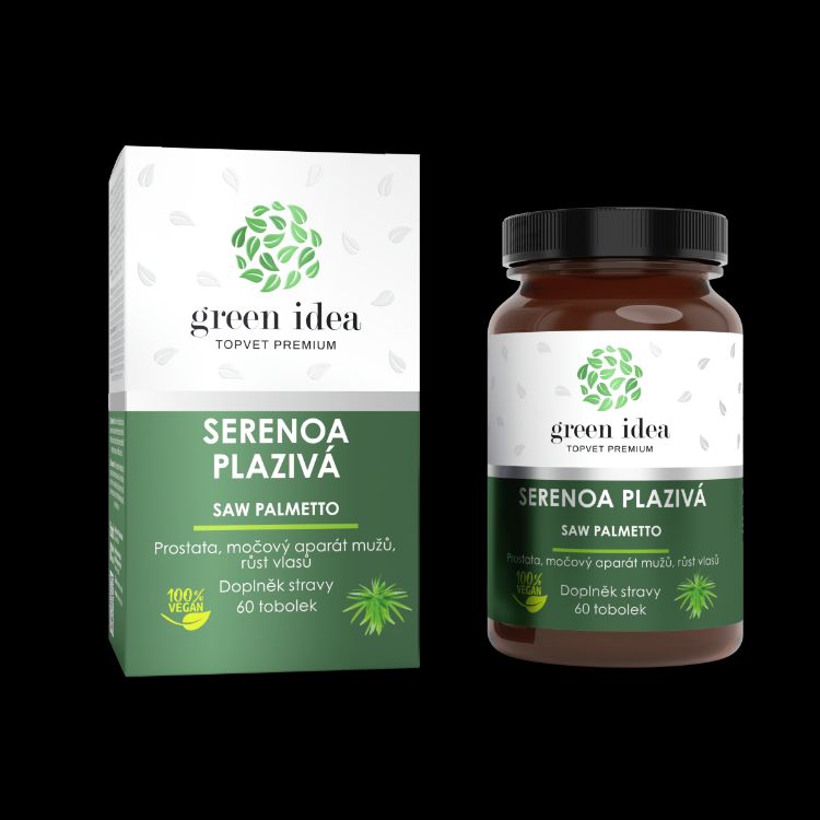 Obrázek Serenoa plazivá - tobolky 60 ks - Green idea