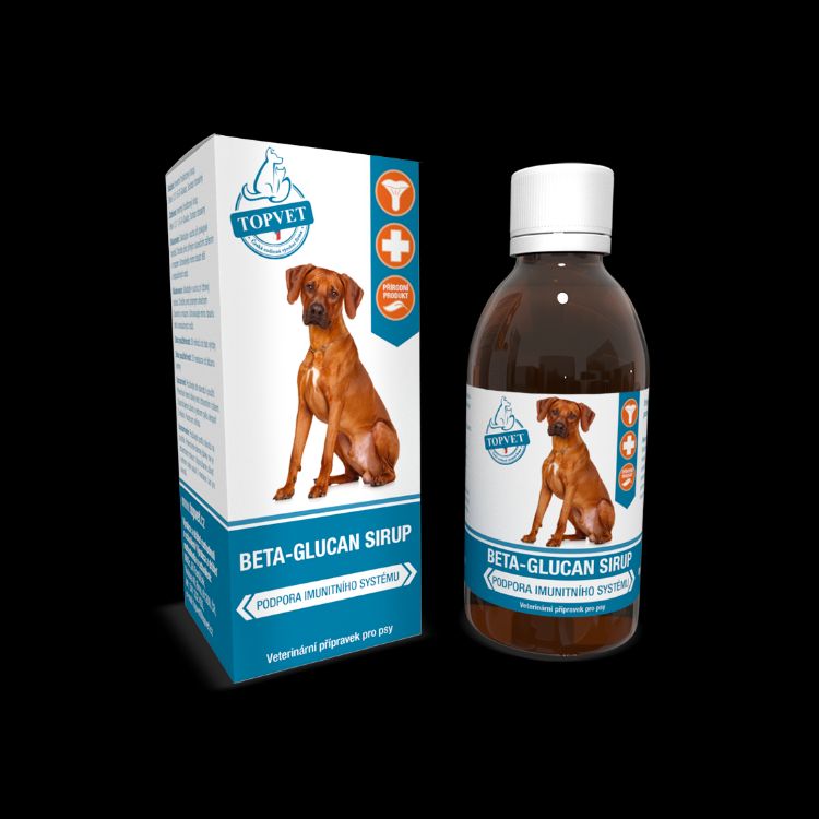 Obrázek Sirup Beta-Glucan pro psy 200 ml - Green idea