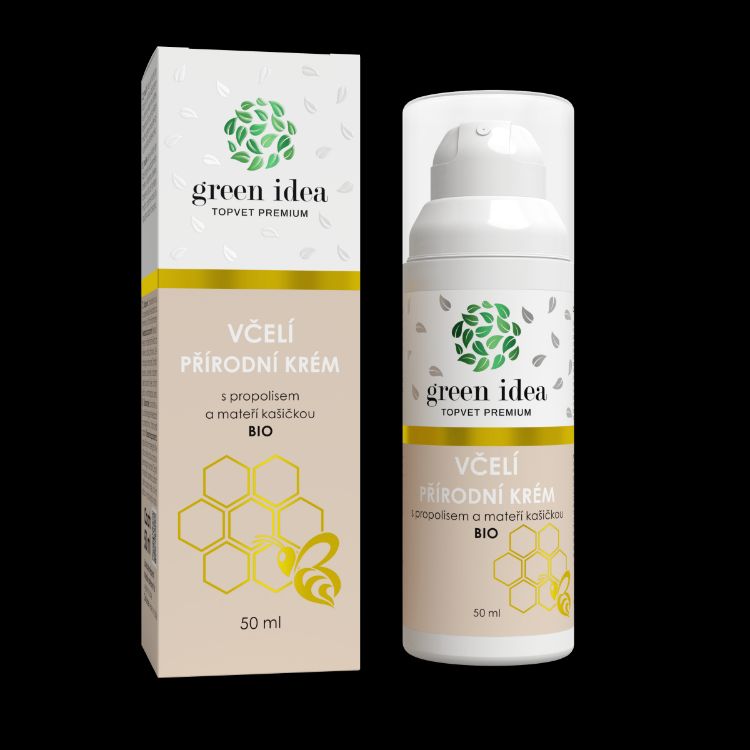 Obrázek Včelí přírodní krém 50 ml - Green idea