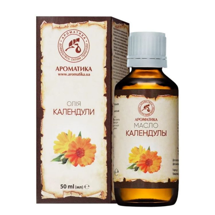 Obrázek Přírodní rostlinný olej Nechtík - 50 ml - Aromatika