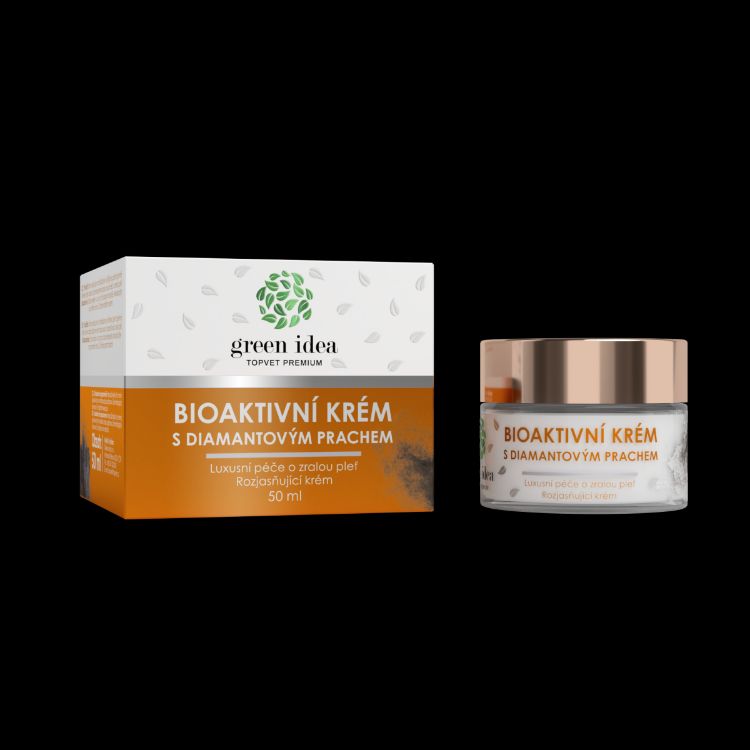 Obrázek Bioaktivní krém s diamantovým prachem 50 ml - Green idea