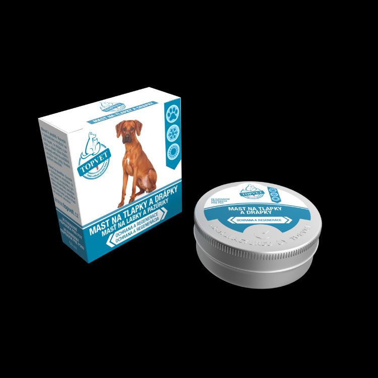 Obrázek Mast na tlapky a drápky pro psy 50 ml - Green idea